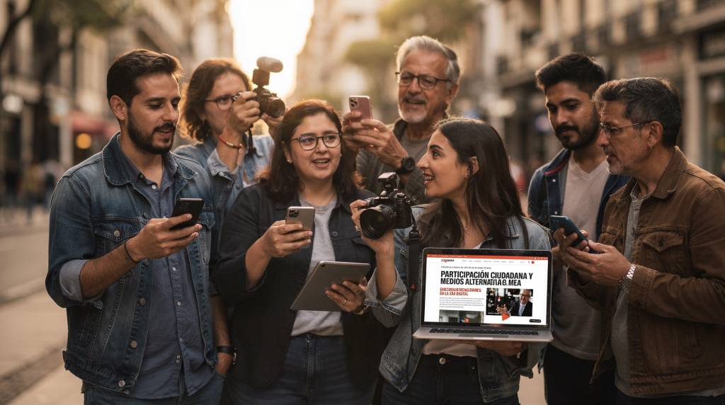 Participación ciudadana y medios alternativos en la era digital