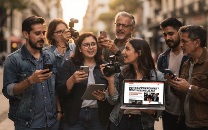 Participación ciudadana y medios alternativos en la era digital
