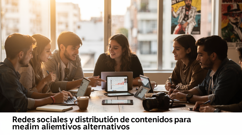 Redes sociales y distribución de contenidos para medios alternativos